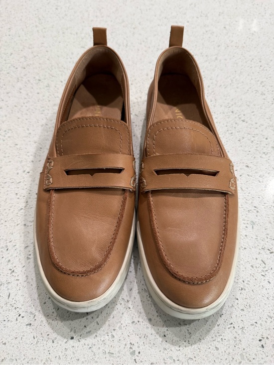 Vionic Shoes - Vionic Brown Leather Slip-On Penny Loafers